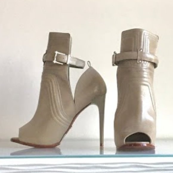 NWT Schutz Poliany Boots Leather Heels - Picture 2 of 11